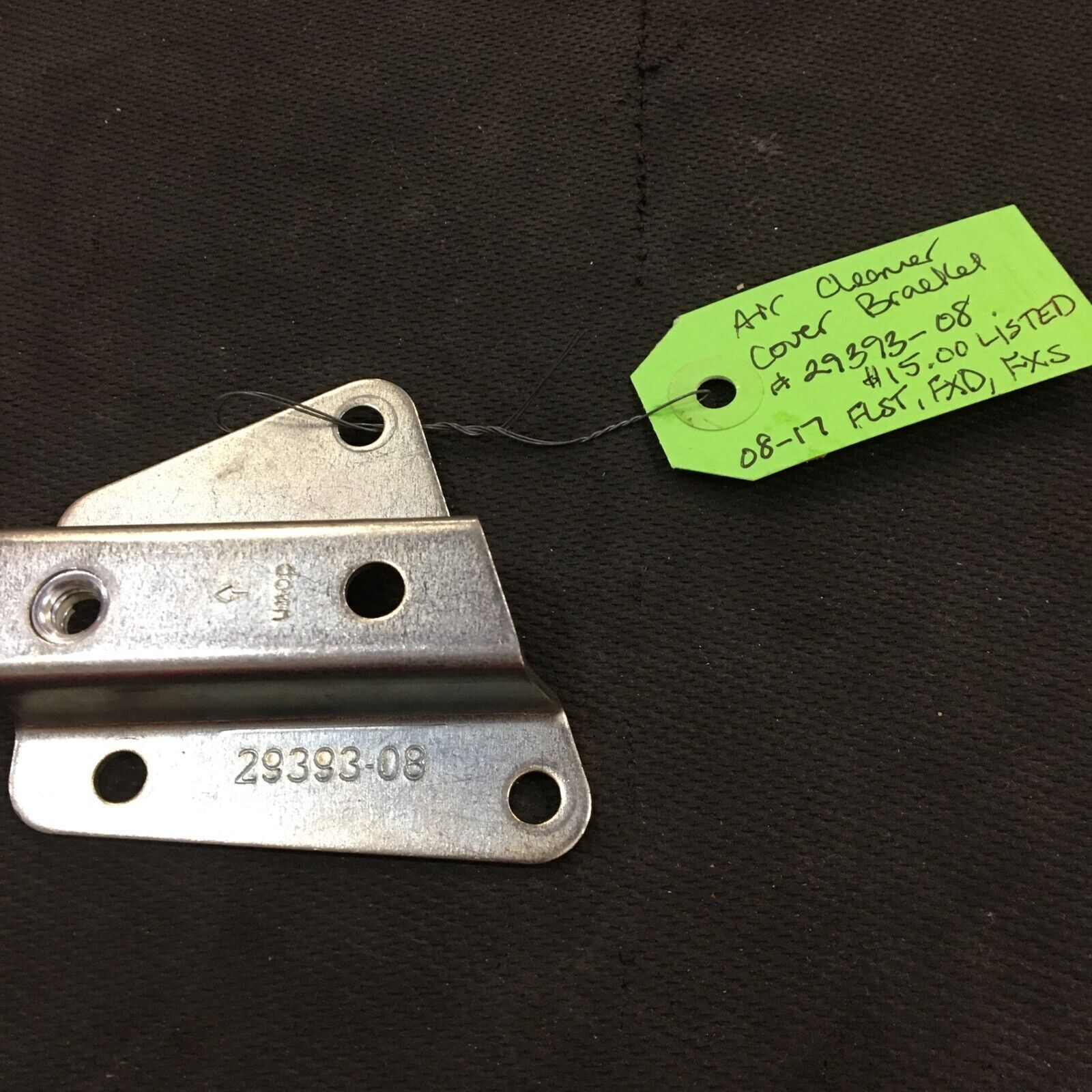 Harley Davidson OEM Air cleaner cover bracket #29393-08