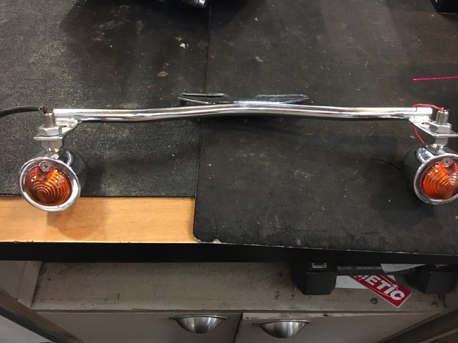 Turn Signals And Passing Lamp Bar | Knobtown Cycle