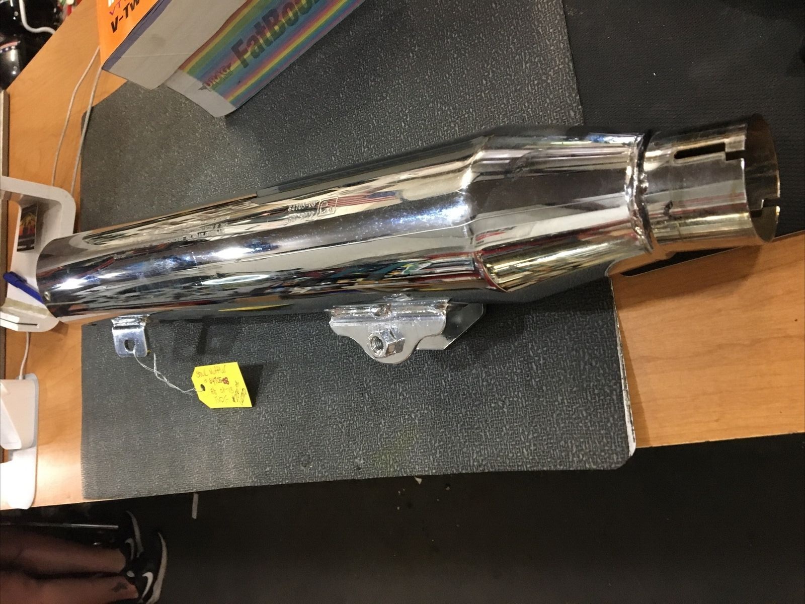 Harley Davidson OEM rear muffler #64705-08 | Knobtown Cycle