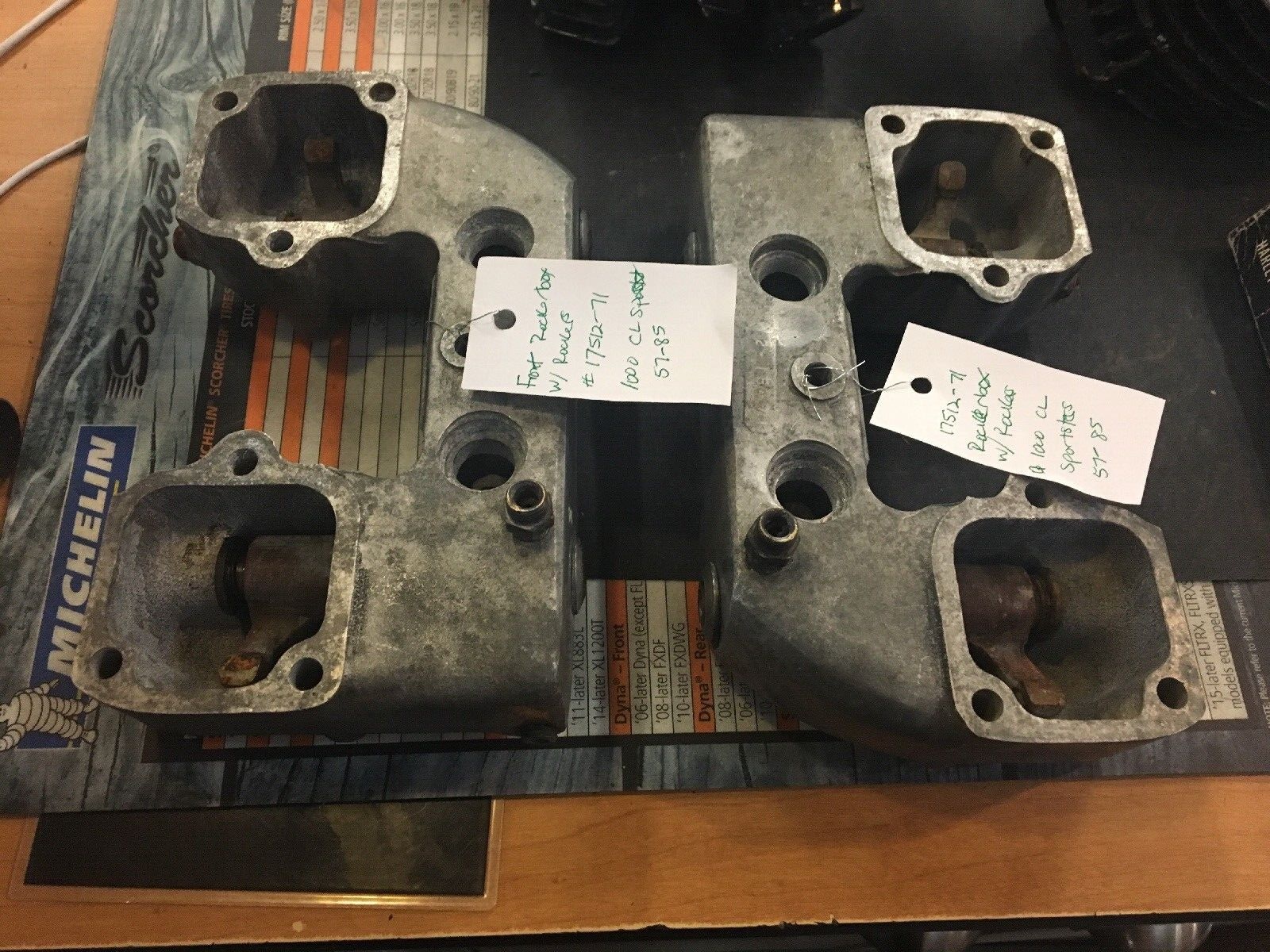 Harley Davidson OEM Sportster Ironhead Rocker Boxes