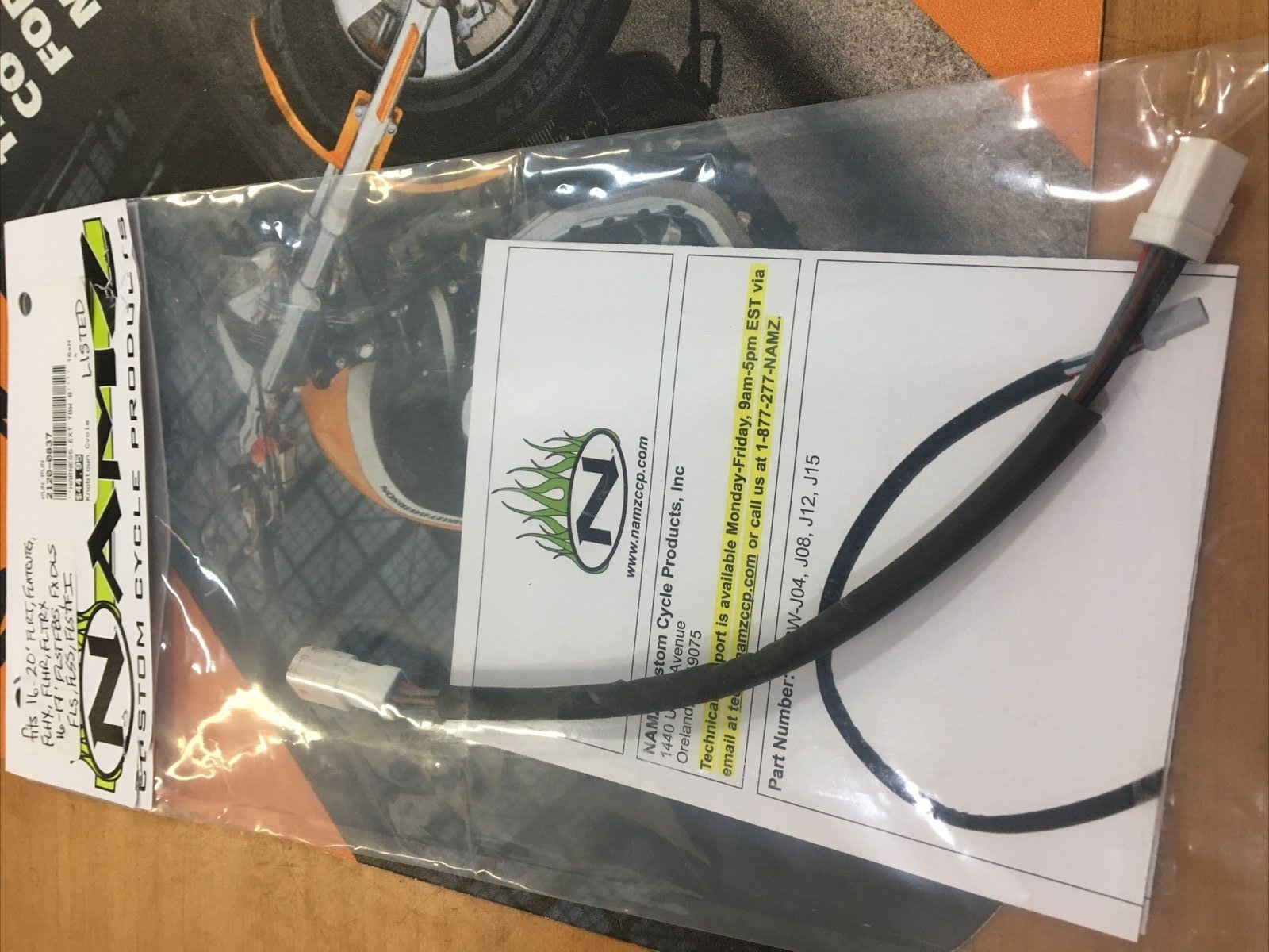 throttle by wire 8” extension harness for Harley