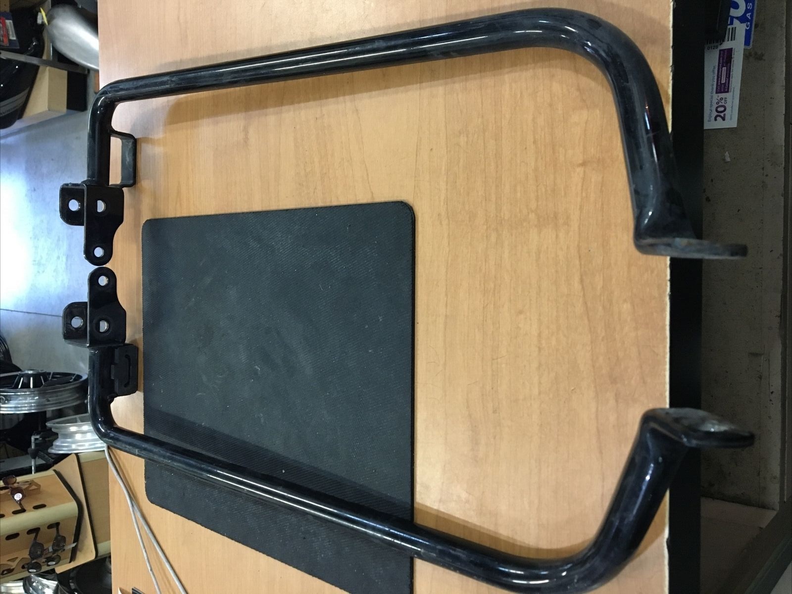 Harley Davidson OEM saddlebag bottom supports