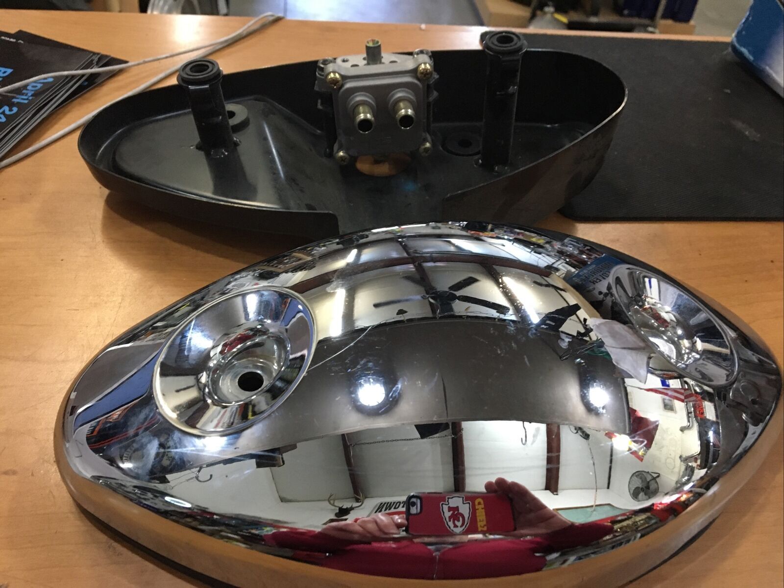 OEM Air Cleaner cover and Backing plate #13741-41F11