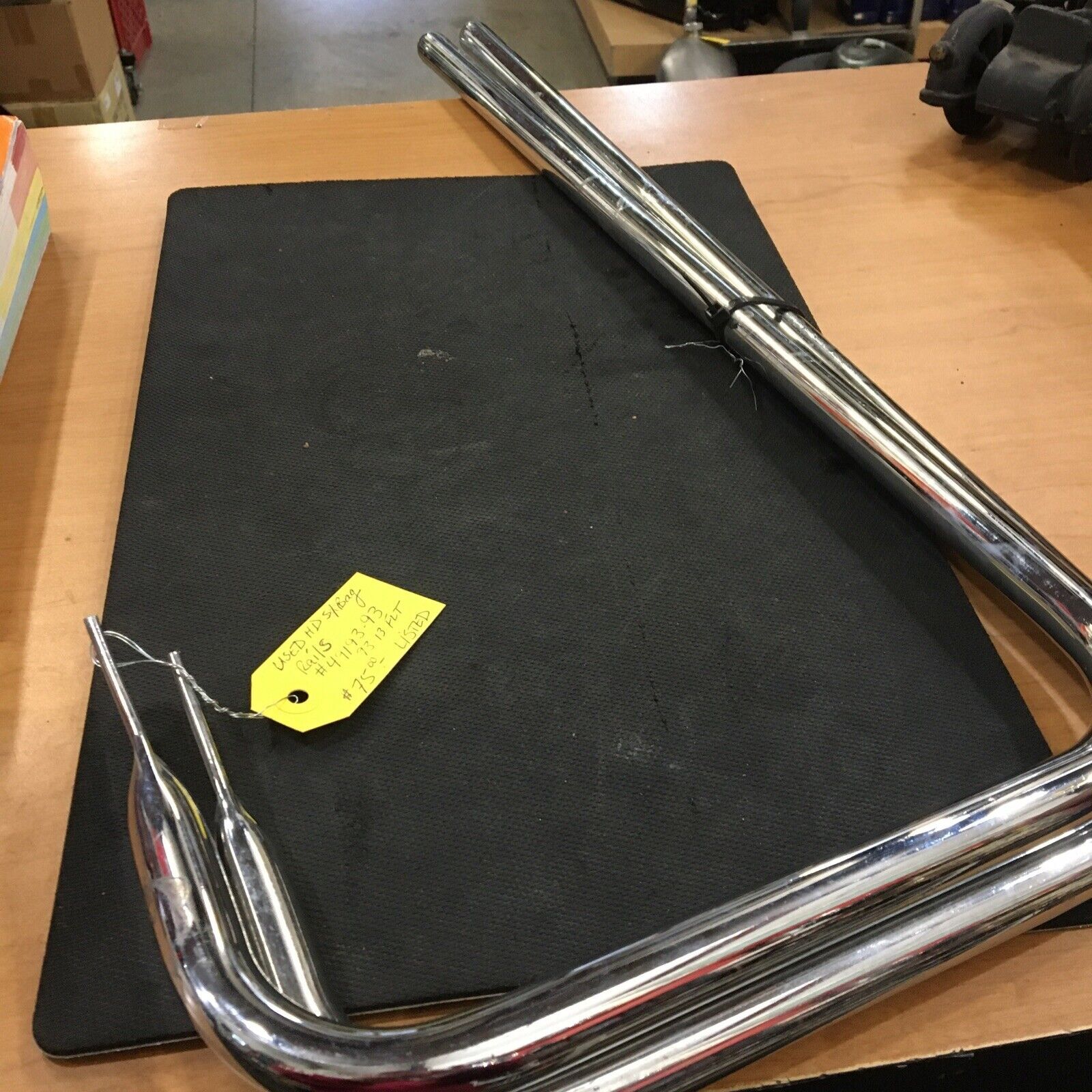 Harley Davidson OEM Saddlebag rails #49193-93