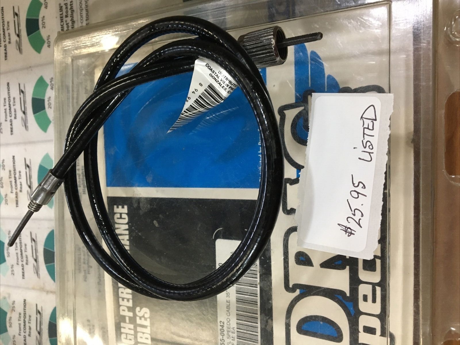 Drag Dpecialties Vinyl Speedometer Cable For Harley