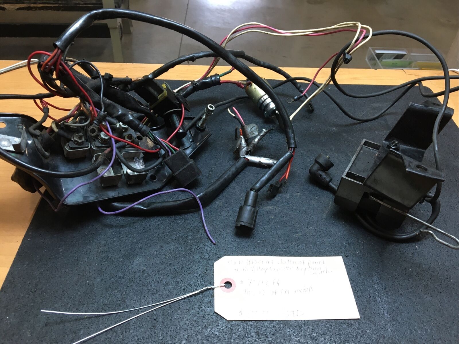 Harley Davidson oem Electrical Panel With Voltage Regulator