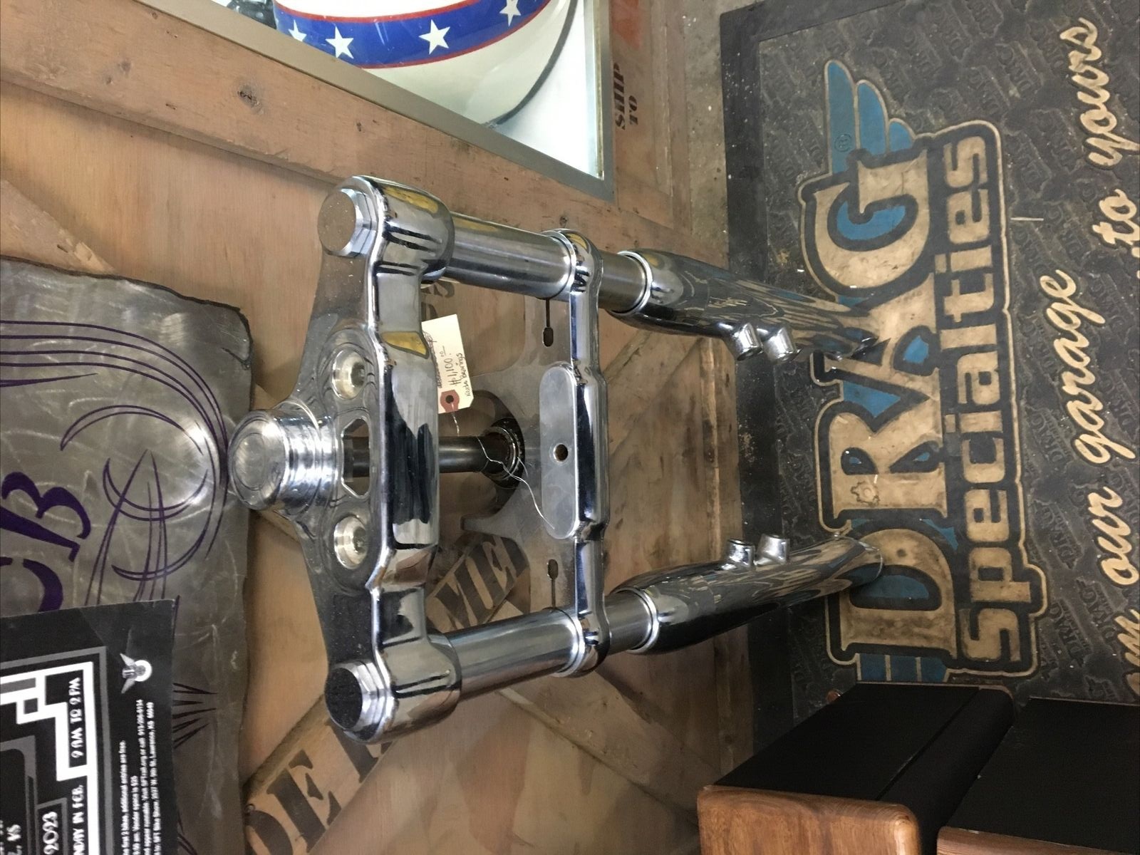 Harley Davidson OEM Front Fork Assembly #46064-00/46066-00