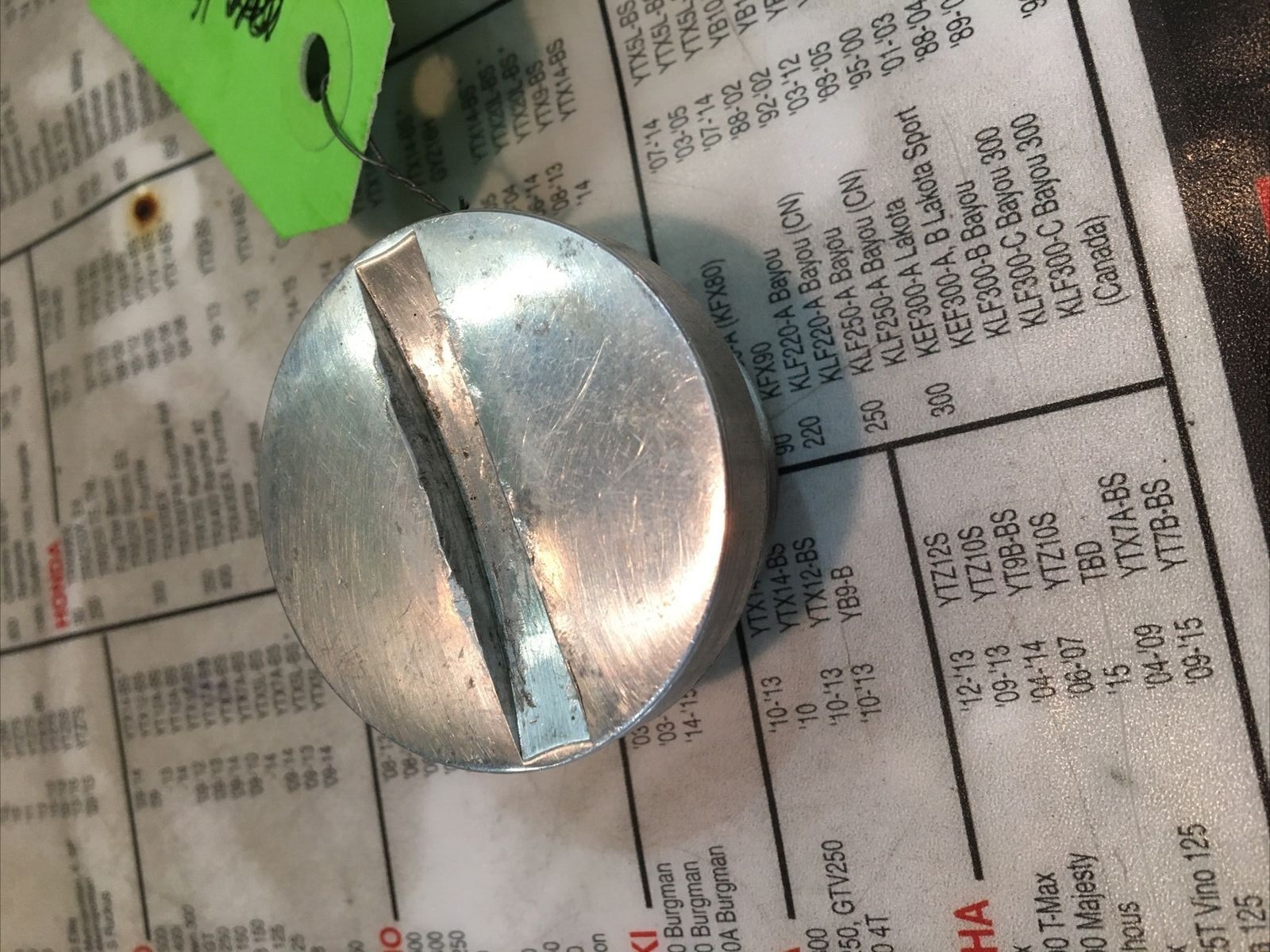 Harley Davidson OEM transmission filler cap #34742-71