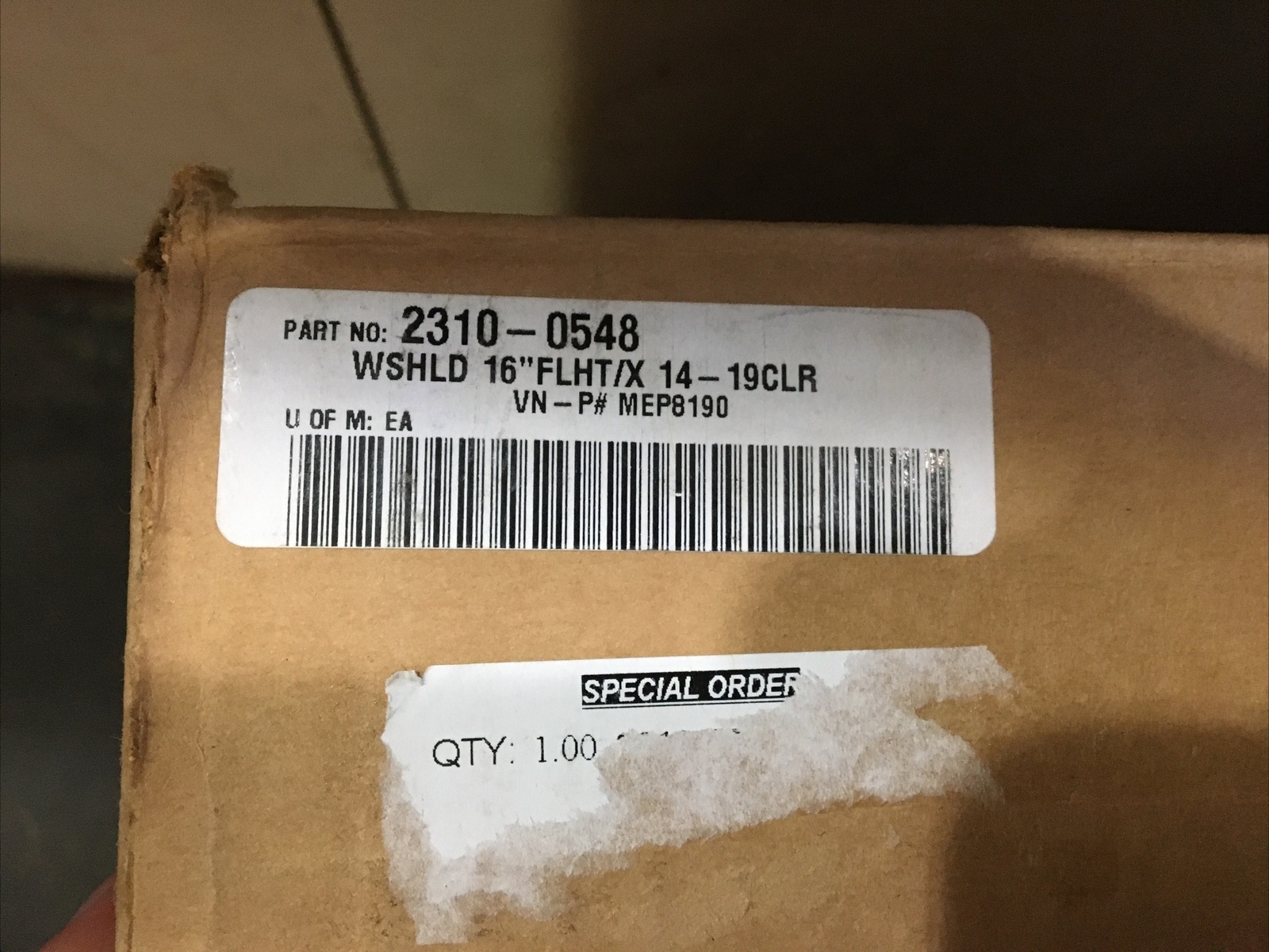 15” Clear Replacement Windshield #MEP8190 | Knobtown Cycle