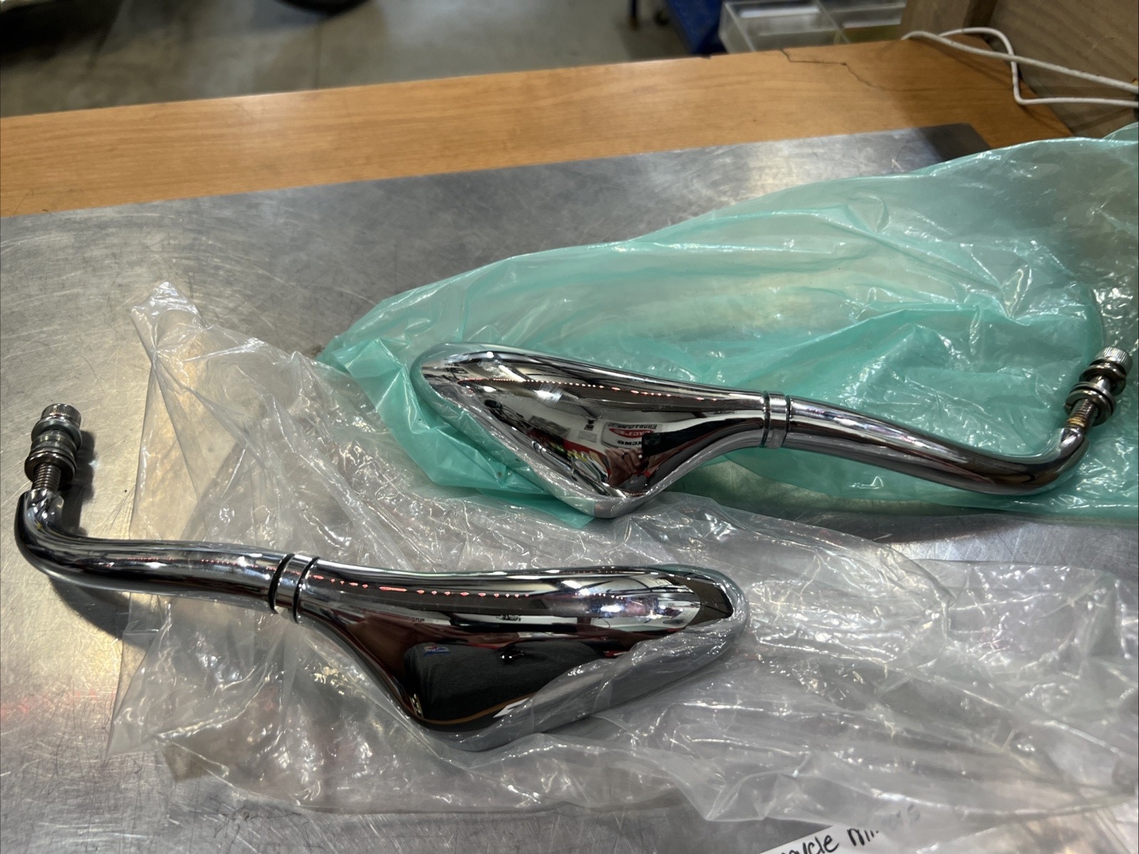 Custom Motorcycle Mirrors LH & RH | Knobtown Cycle