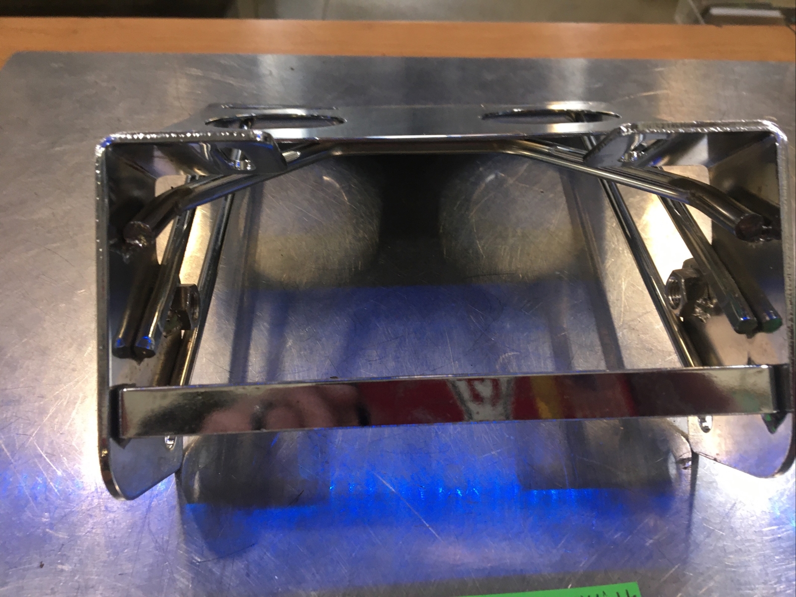 Chrome Custom Tailight/License Plate Bracket #DS-272026