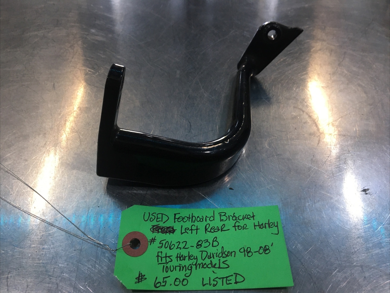 Footboard Bracket Left Rear For Harley #50622-83B