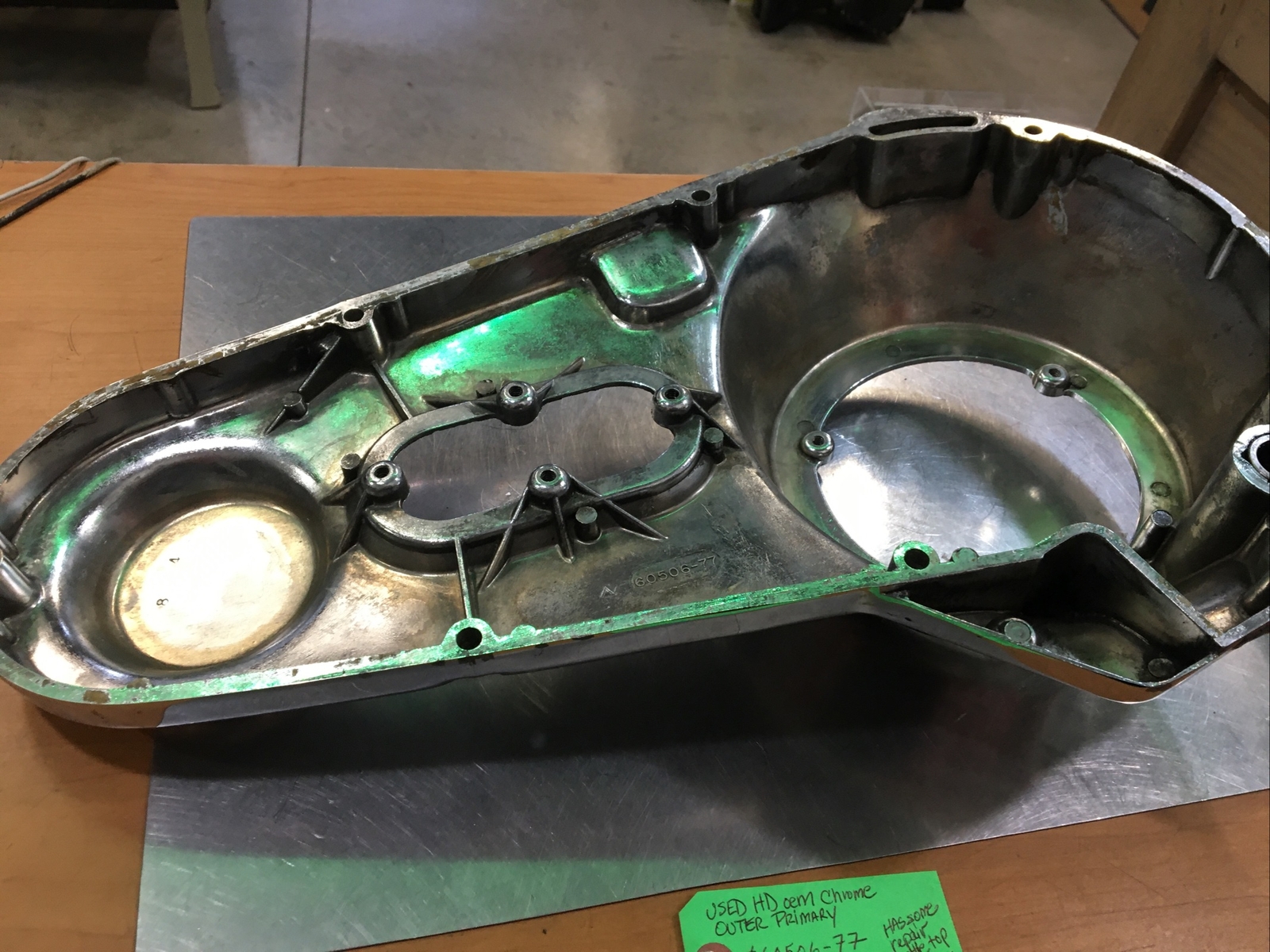 Harley Davidson oem Chrome Outer Primary #60506-77