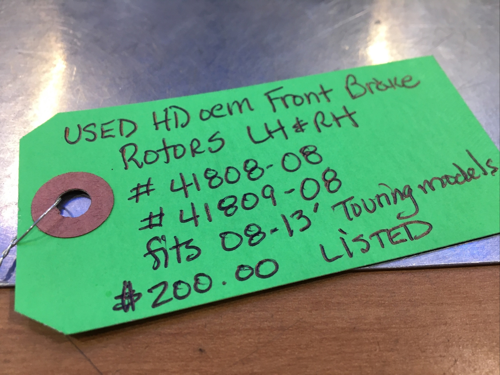 New Motorcycle Parts, New Parts