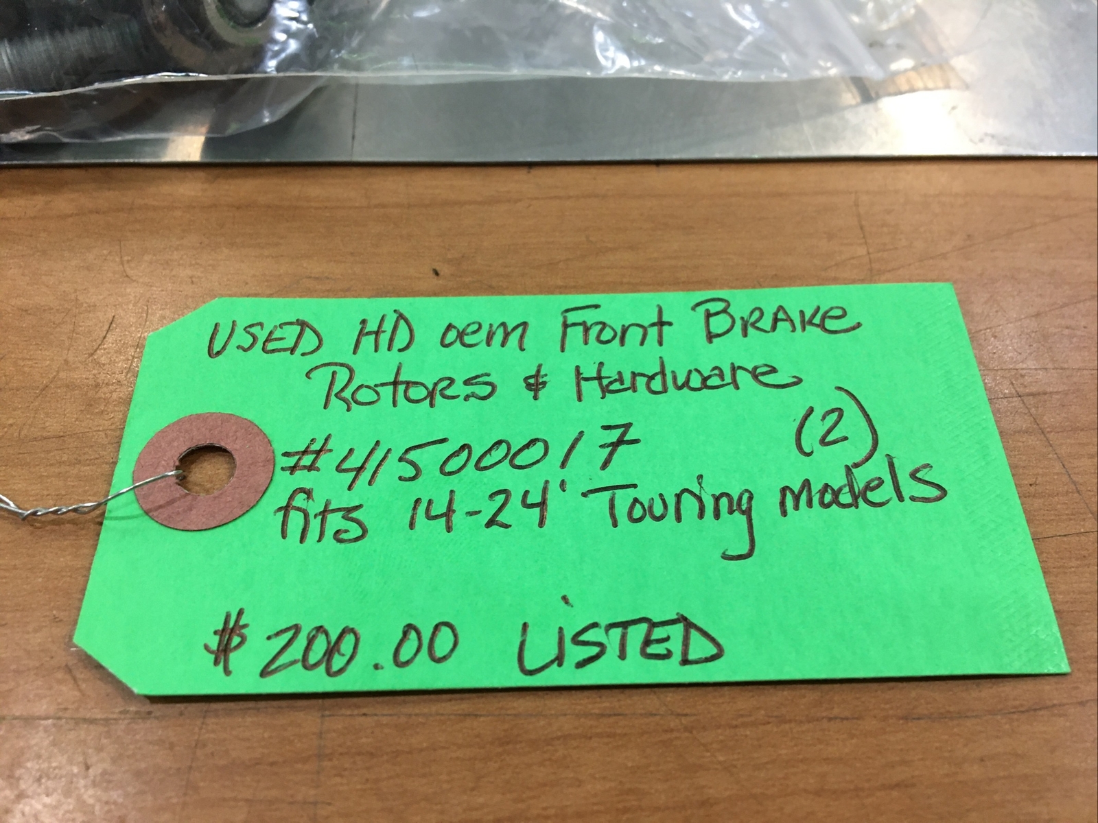 New Motorcycle Parts, New Parts