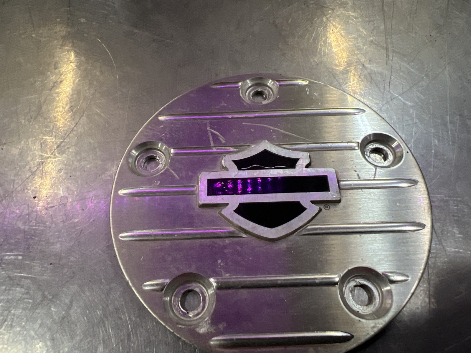 Harley Davidson oem Bar & Shield Twin Cam Timer Cover