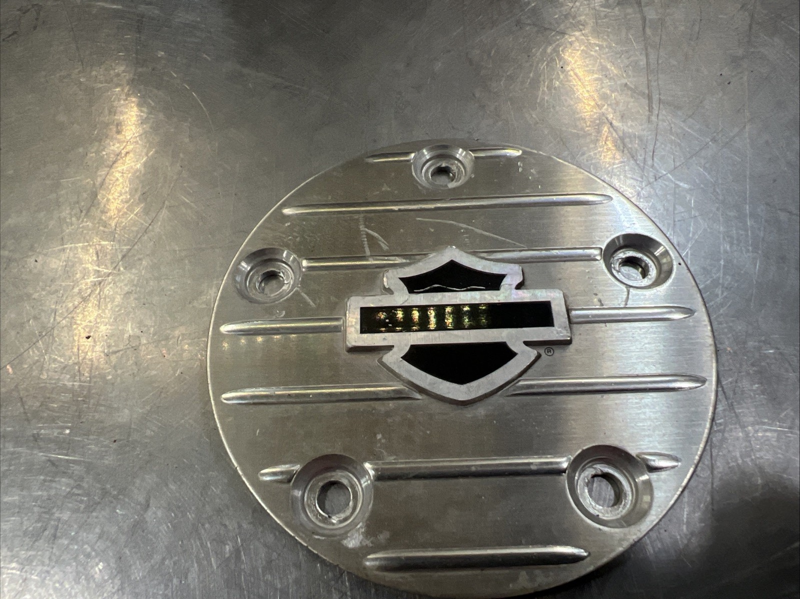 Harley Davidson oem Bar & Shield Twin Cam Timer Cover