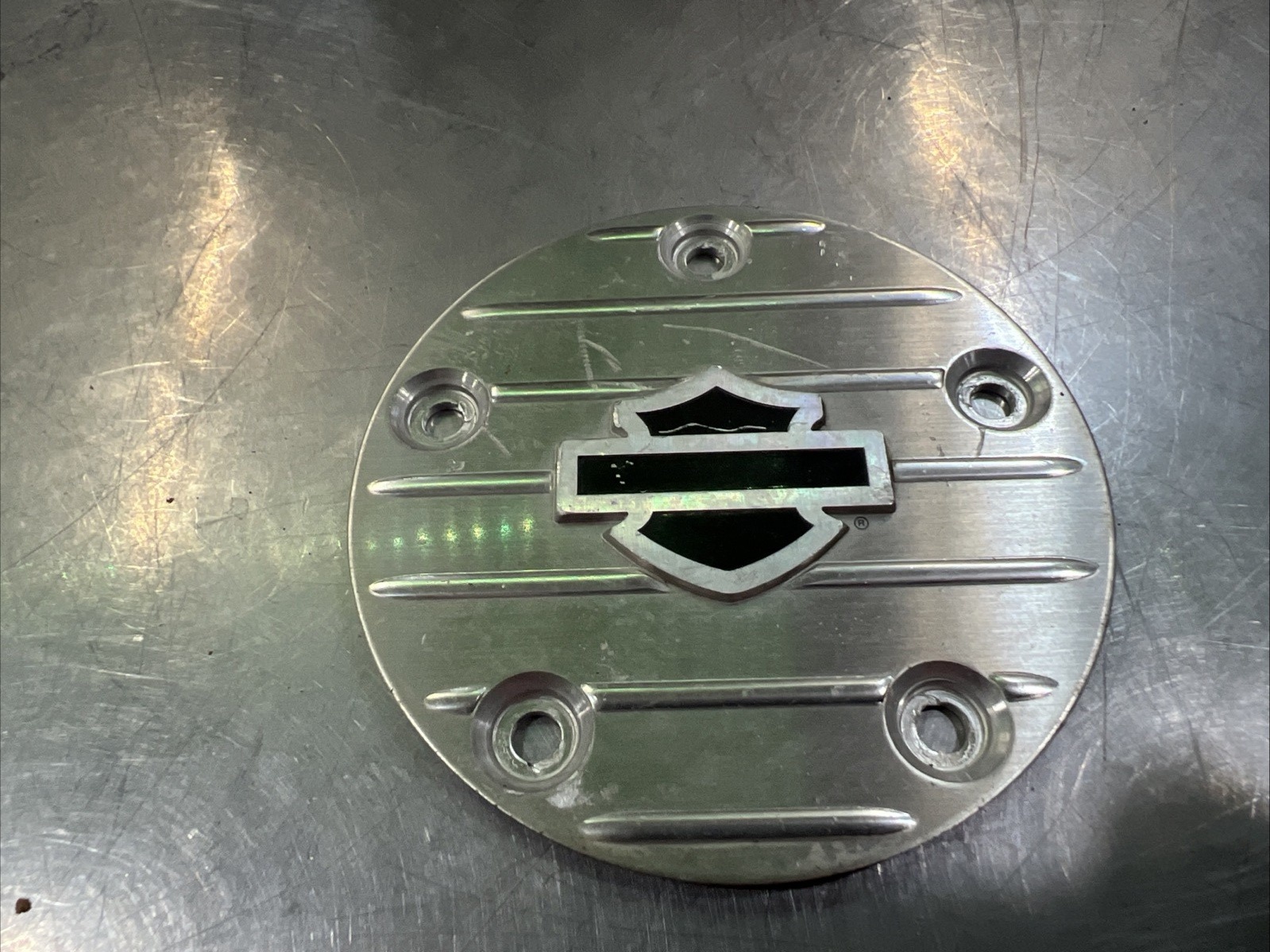 Harley Davidson oem Bar & Shield Twin Cam Timer Cover