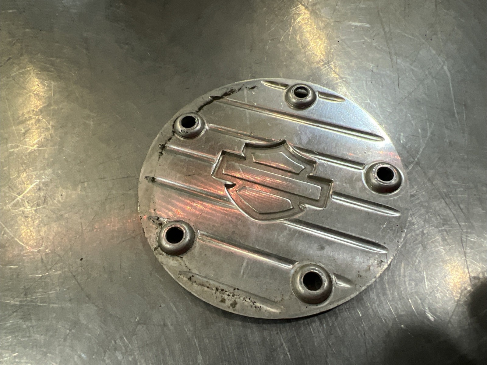 Harley Davidson oem Bar & Shield Twin Cam Timer Cover