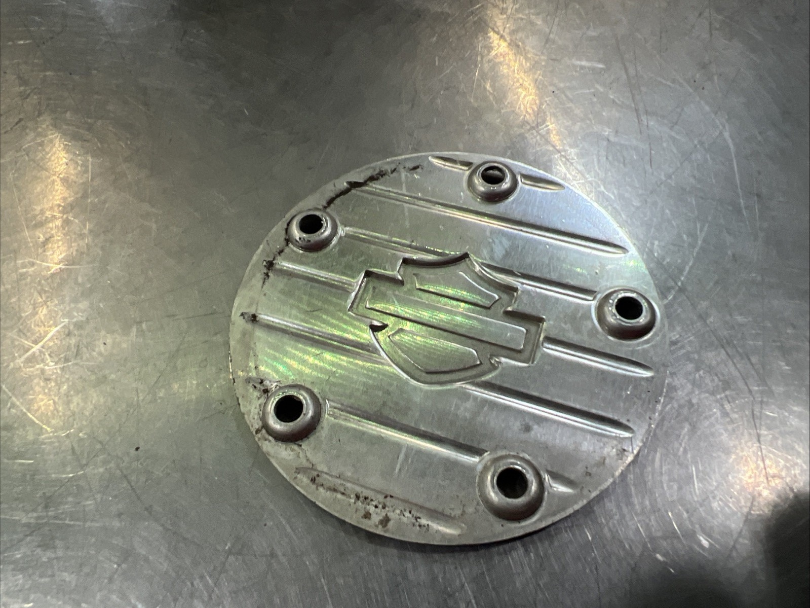 Harley Davidson oem Bar & Shield Twin Cam Timer Cover