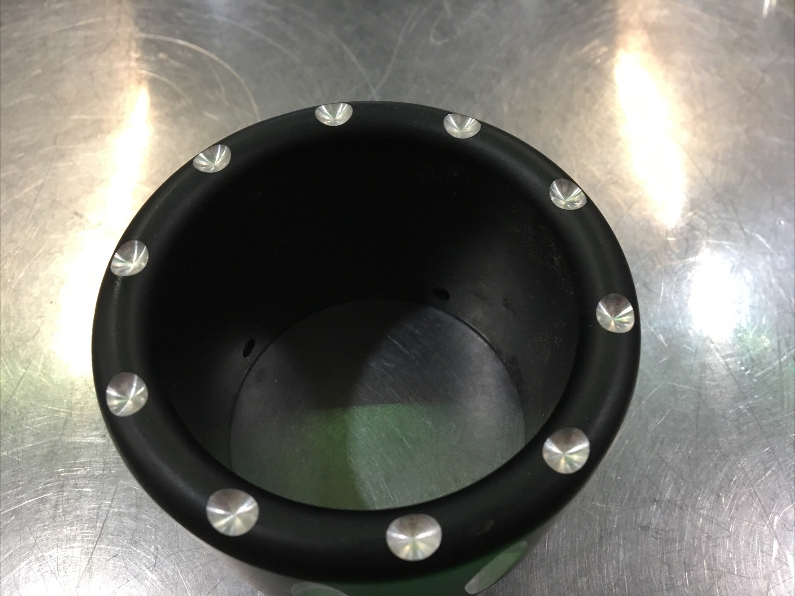 RCX Exhaust 4” Billet End Cap Rival Eclipse Black