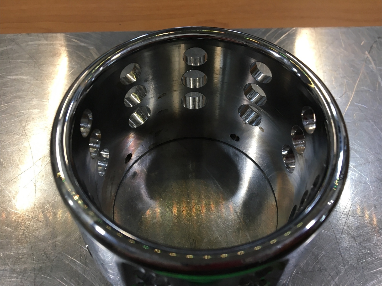 4” Exhaust Billet End Cap Chrome  | Knobtown Cycle