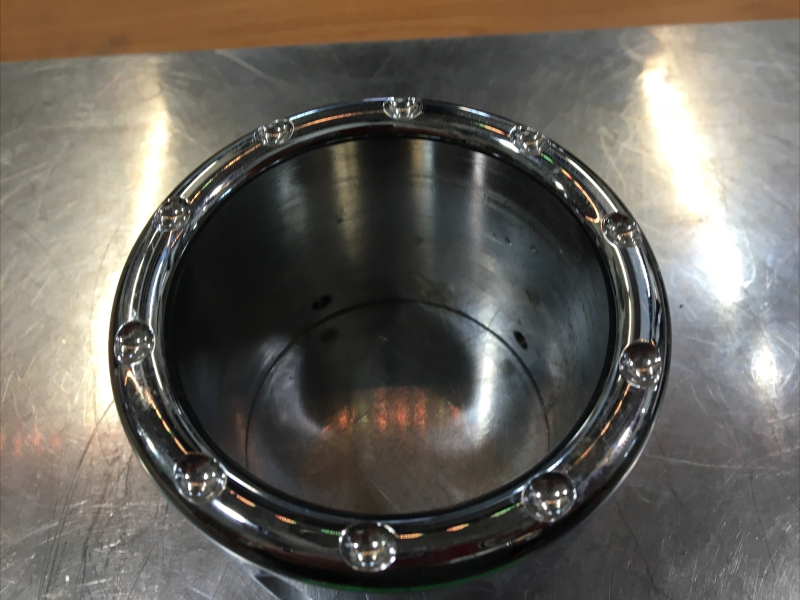 RCX Exhaust 4” Billet End Cap Rival Eclipse Chrome