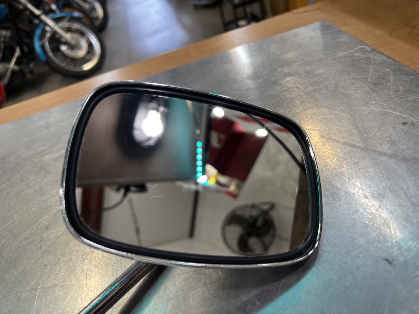 Harley Davidson Live To Ride RH Mirror Long Stem
