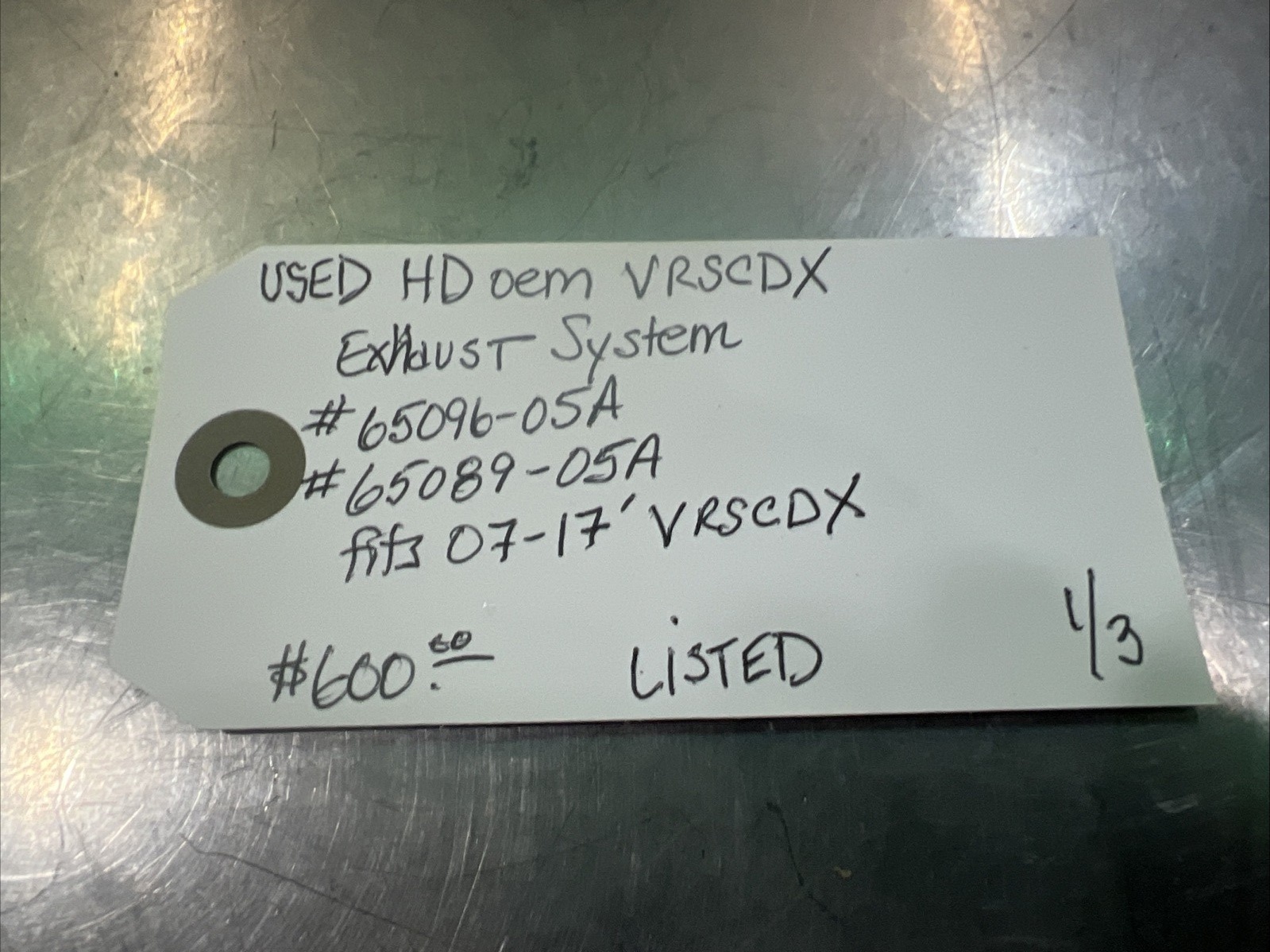 Harley Davidson oem VRSCDX #65096-05A/65089-05A