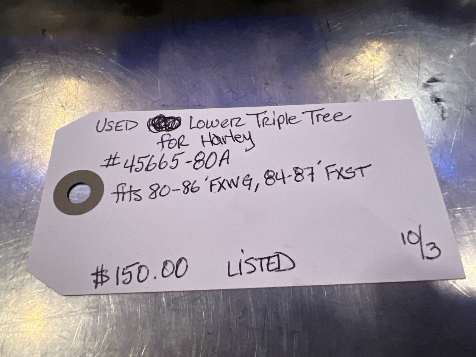 New Motorcycle Parts, New Parts