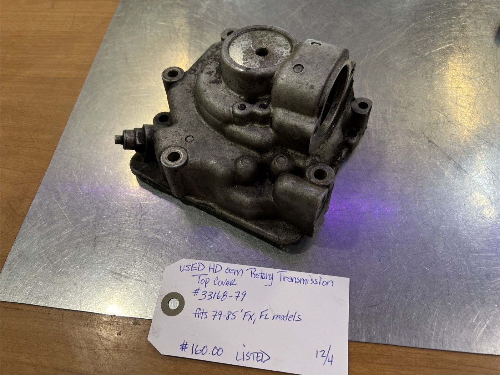 Harley Davidson oem Rotary Transmission Top Cover #33168-79