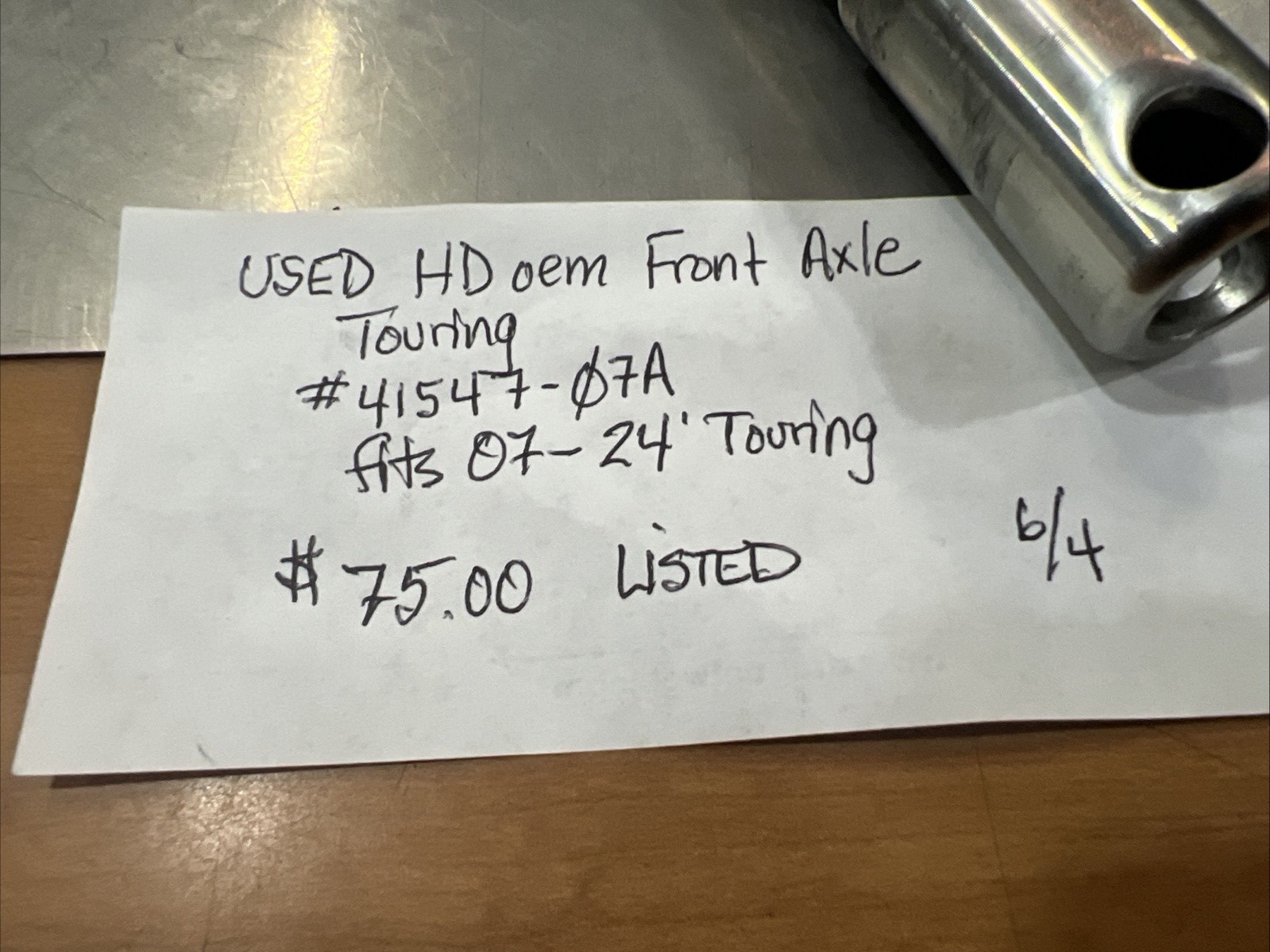 New Motorcycle Parts, New Parts