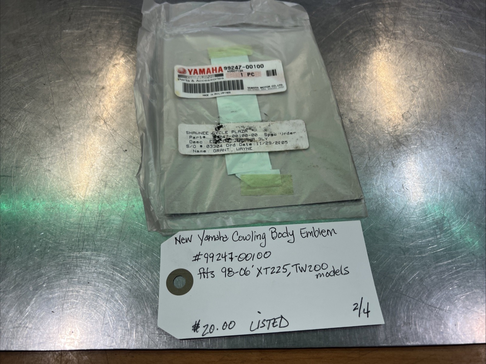 Cowling Body Emblem #99247-00100 | Knobtown Cycle