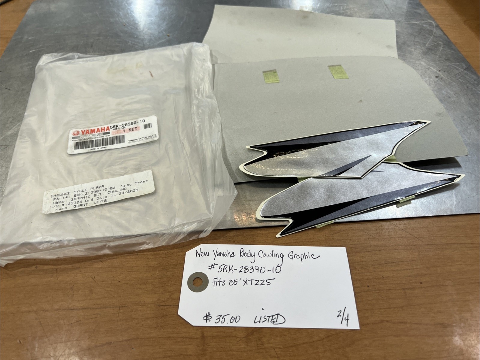 Body Cowling Graphic #5RK-28390-10 | Knobtown Cycle