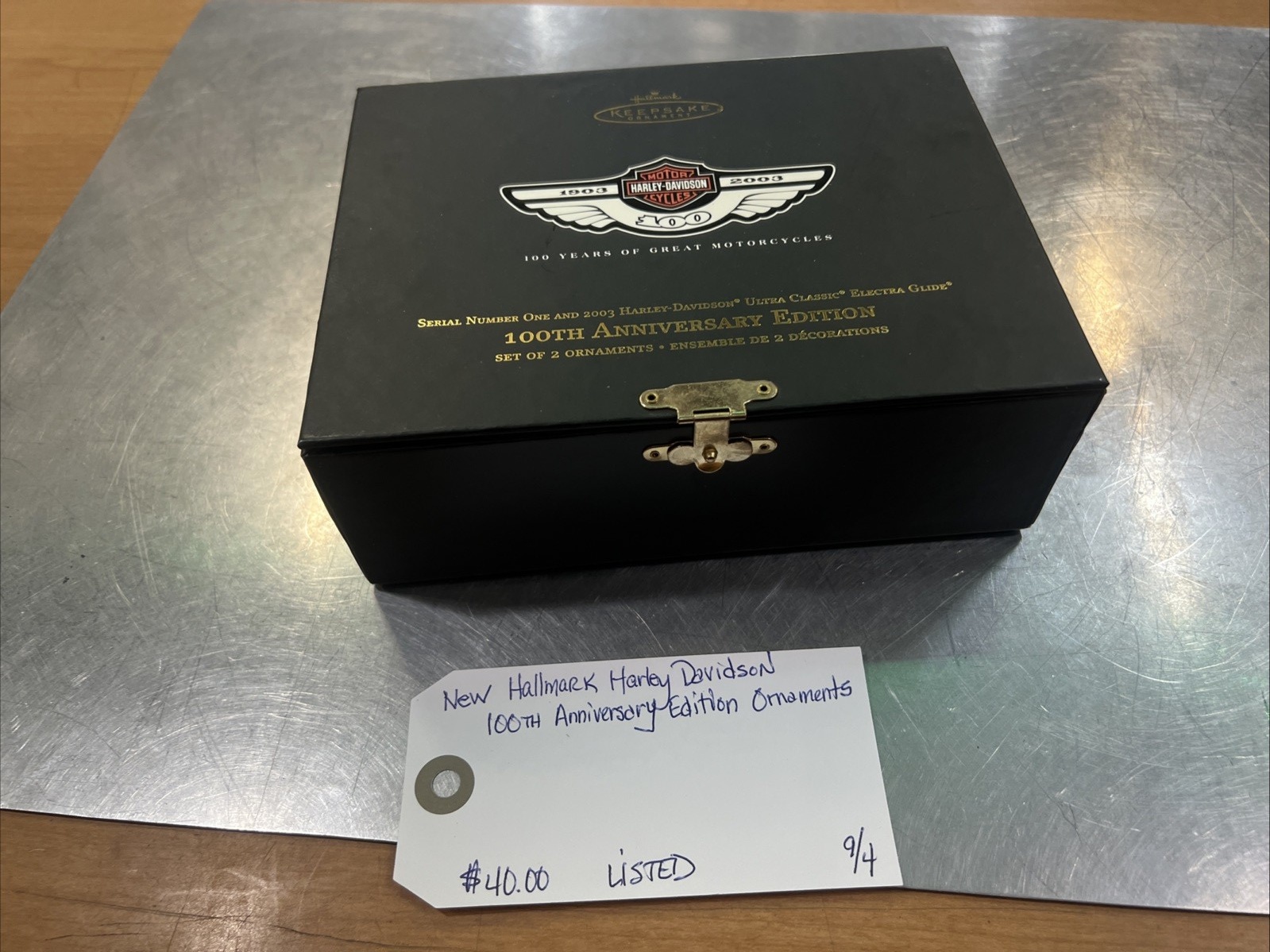 Harley Davidson 100TH Anniversary Edition Ornaments