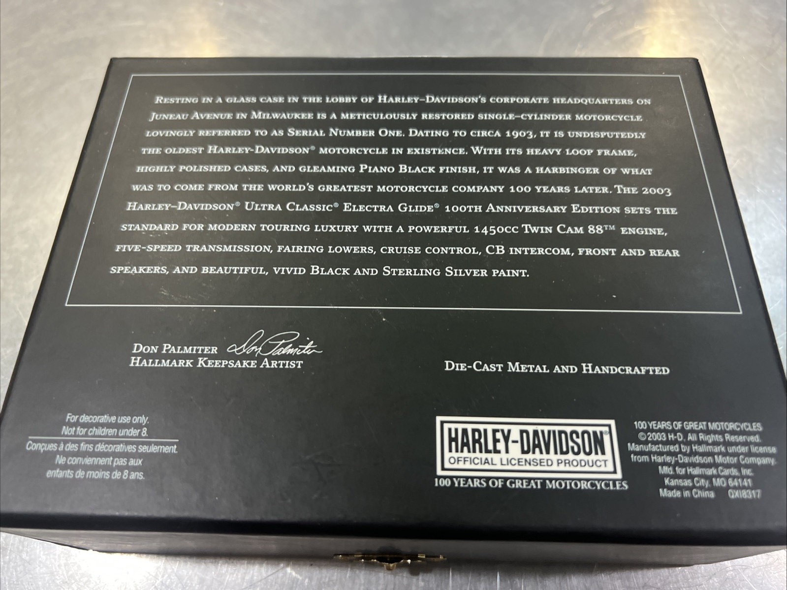 Harley Davidson 100TH Anniversary Edition Ornaments