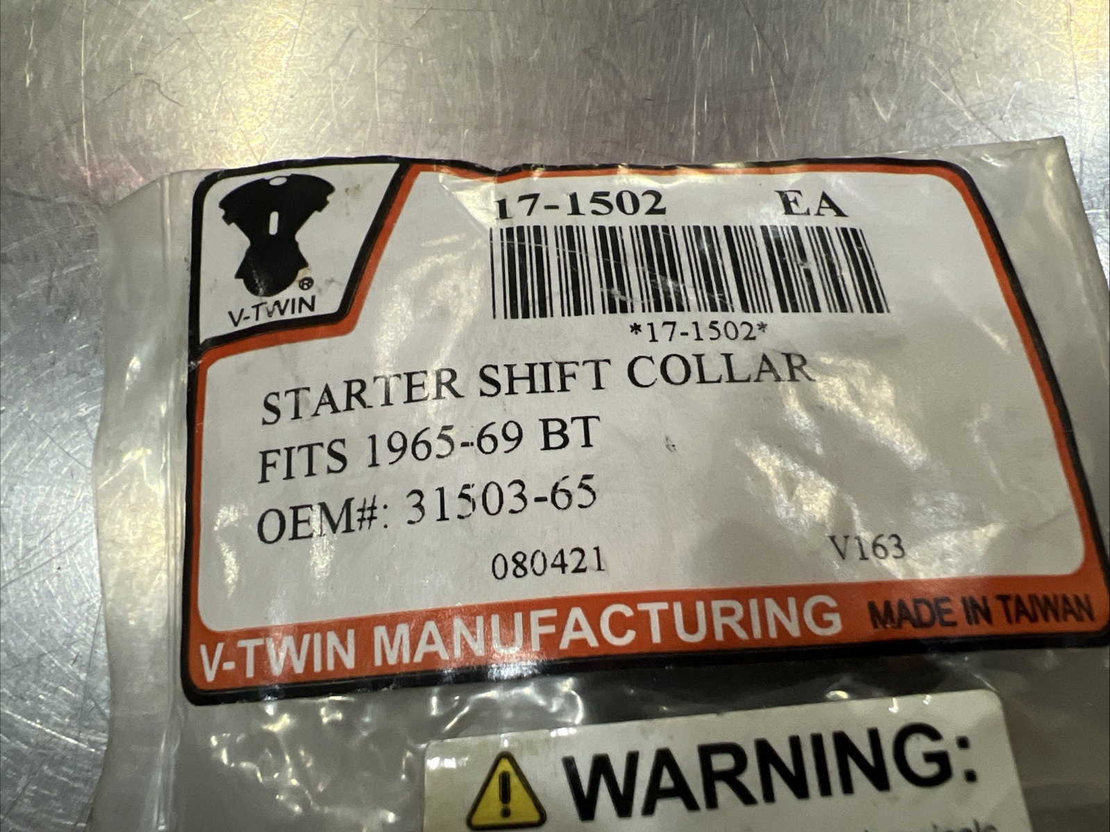 Starter Shift Collar For Harley #17-1502 | Knobtown Cycle