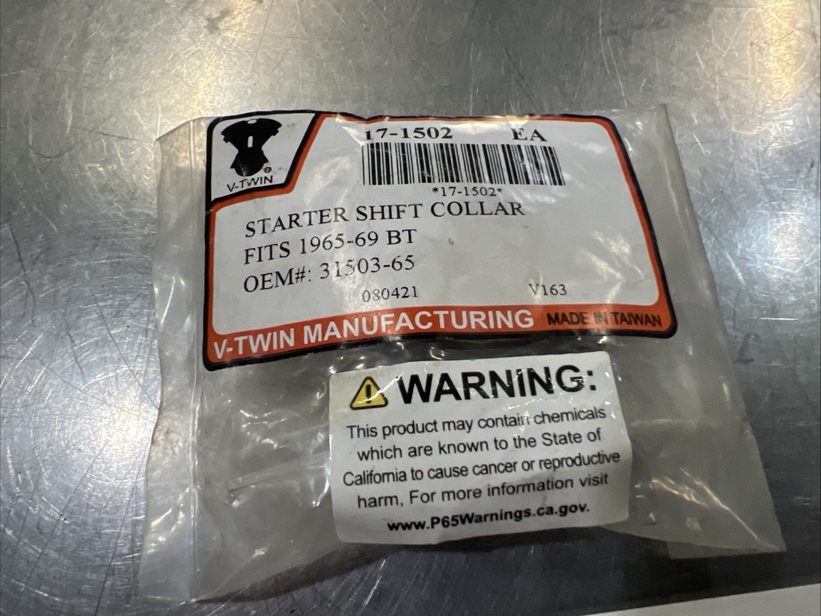 Starter Shift Collar For Harley #17-1502 | Knobtown Cycle