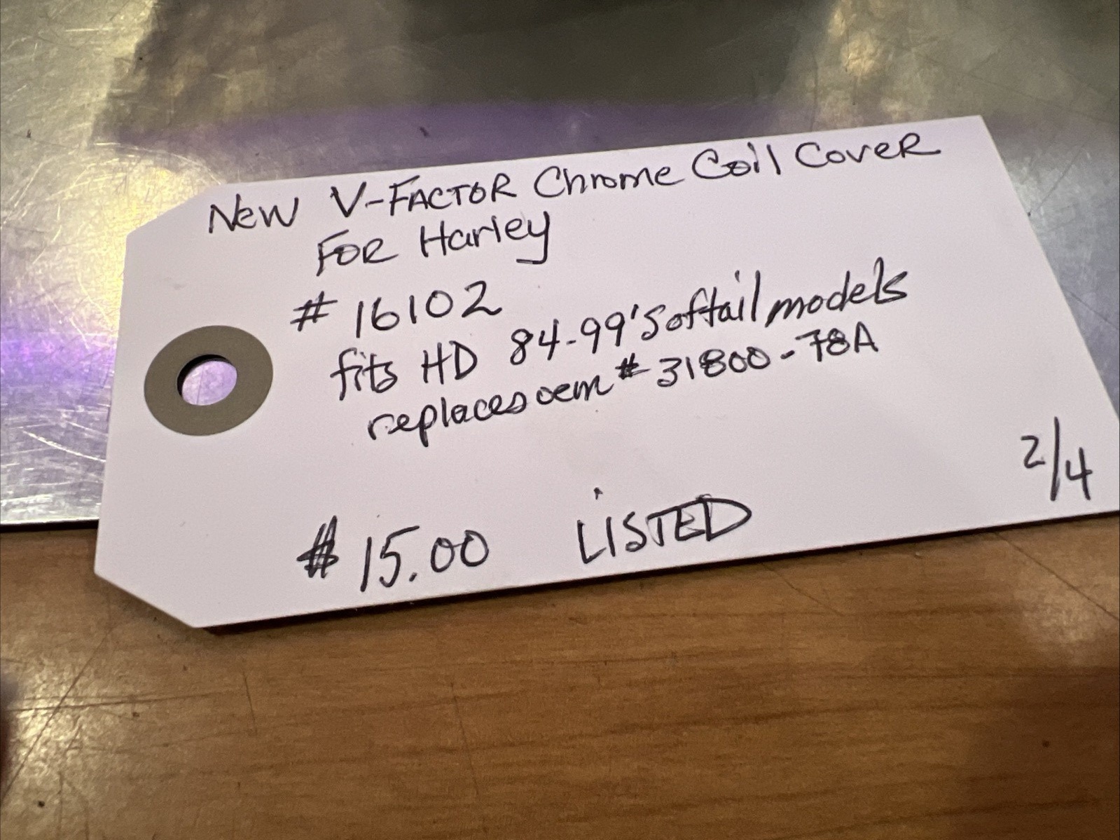 Chrome Coil Cover For Harley #16102 | Knobtown Cycle