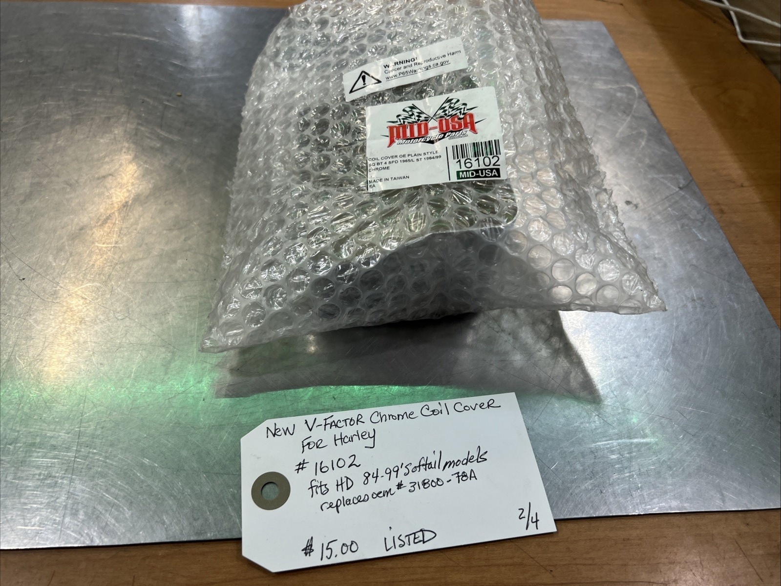 Chrome Coil Cover For Harley #16102 | Knobtown Cycle