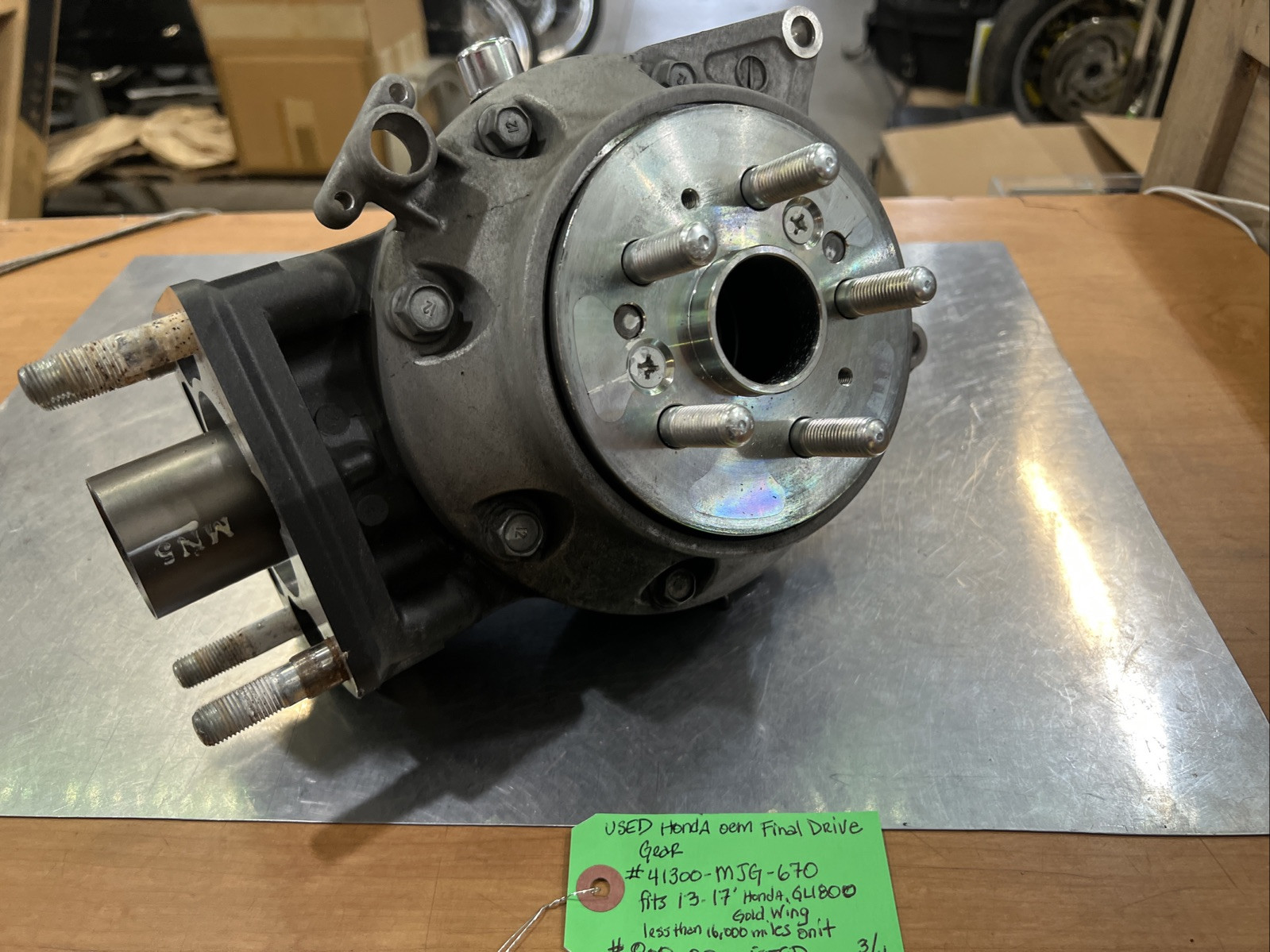 oem Final Drive Gear #41300-MJG-670 | Knobtown Cycle