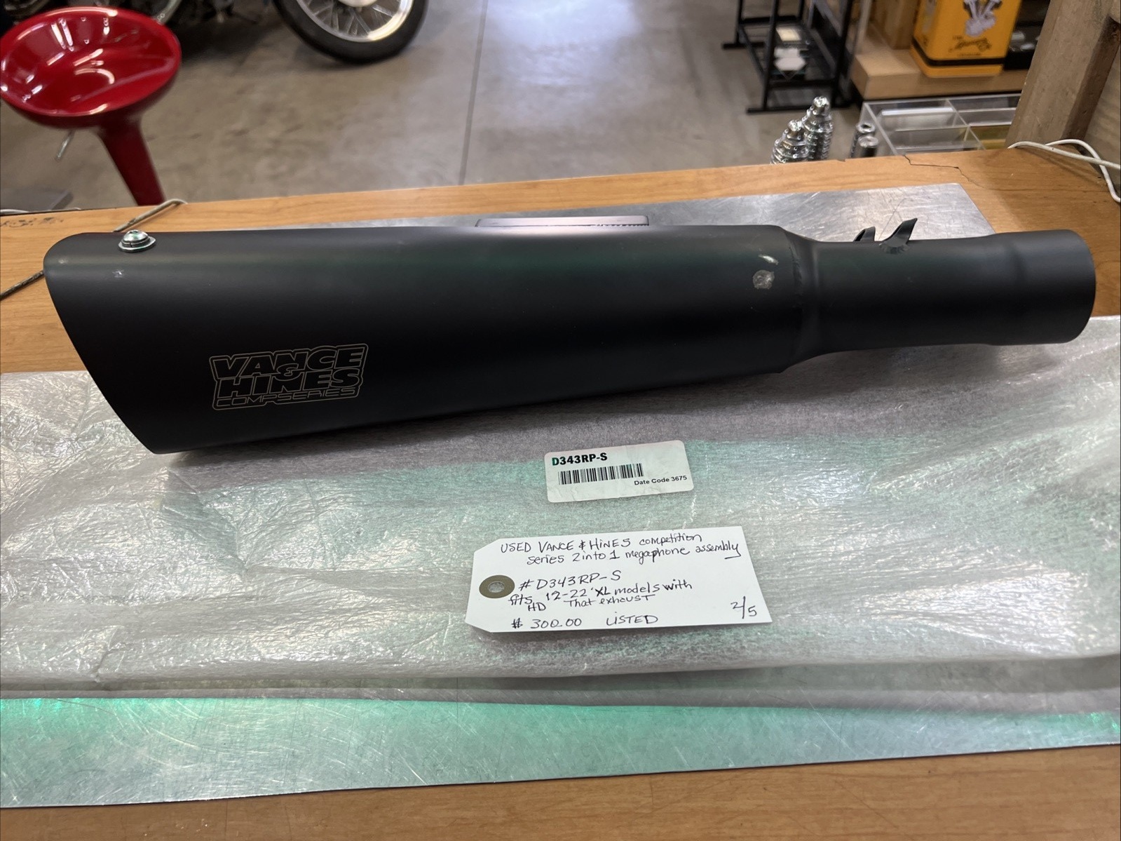 Competition Series 2 Into 1 Megaphone Assembly #D343RP-S