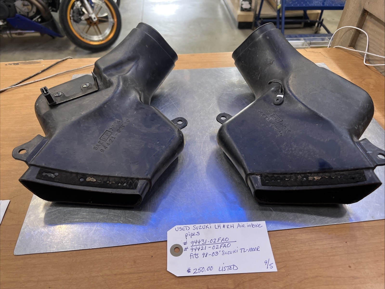 Used Motorcycle Parts, Used Parts