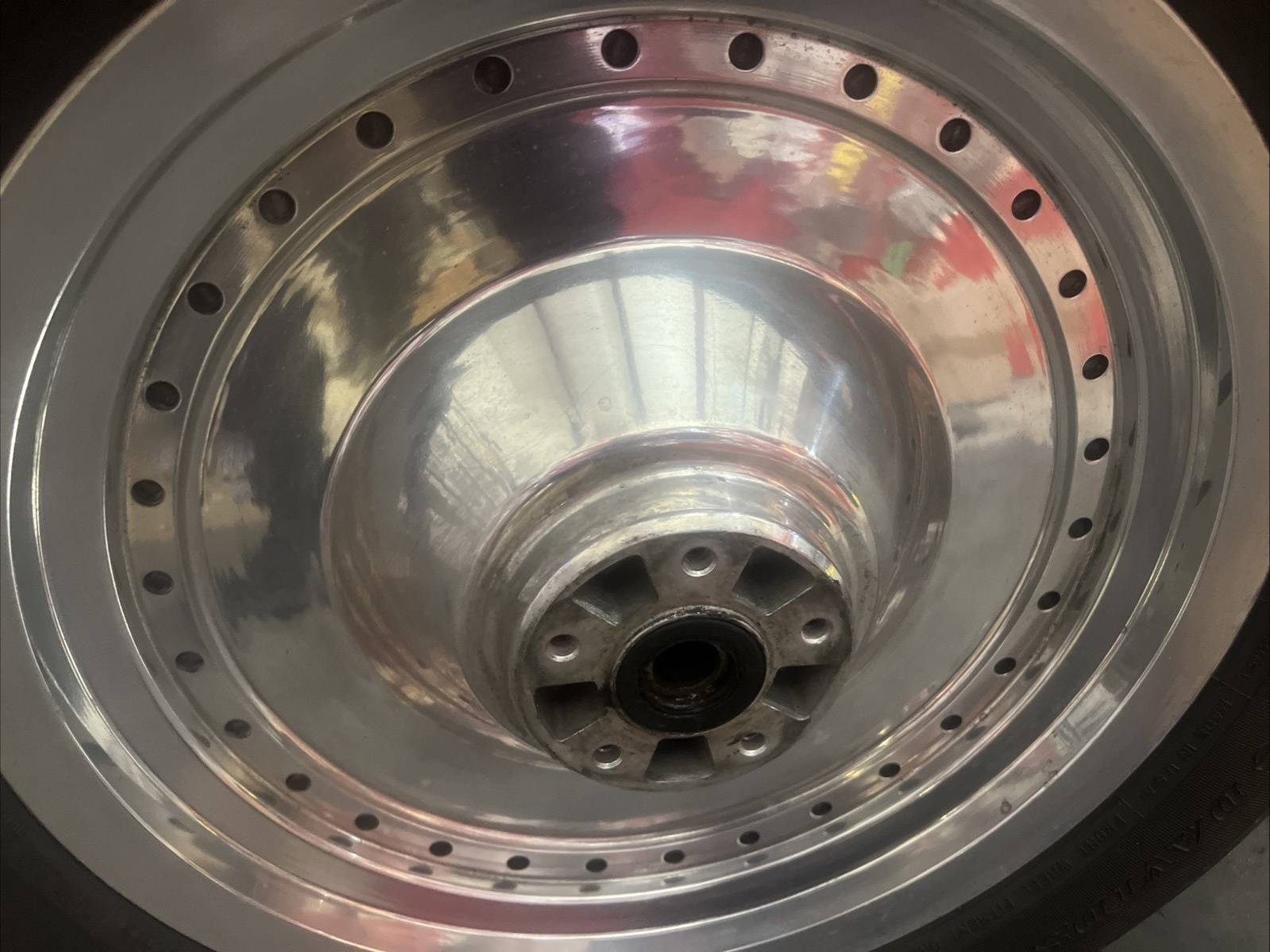 Harley Davidson oem Solid Front Wheel Polished #41043-89A