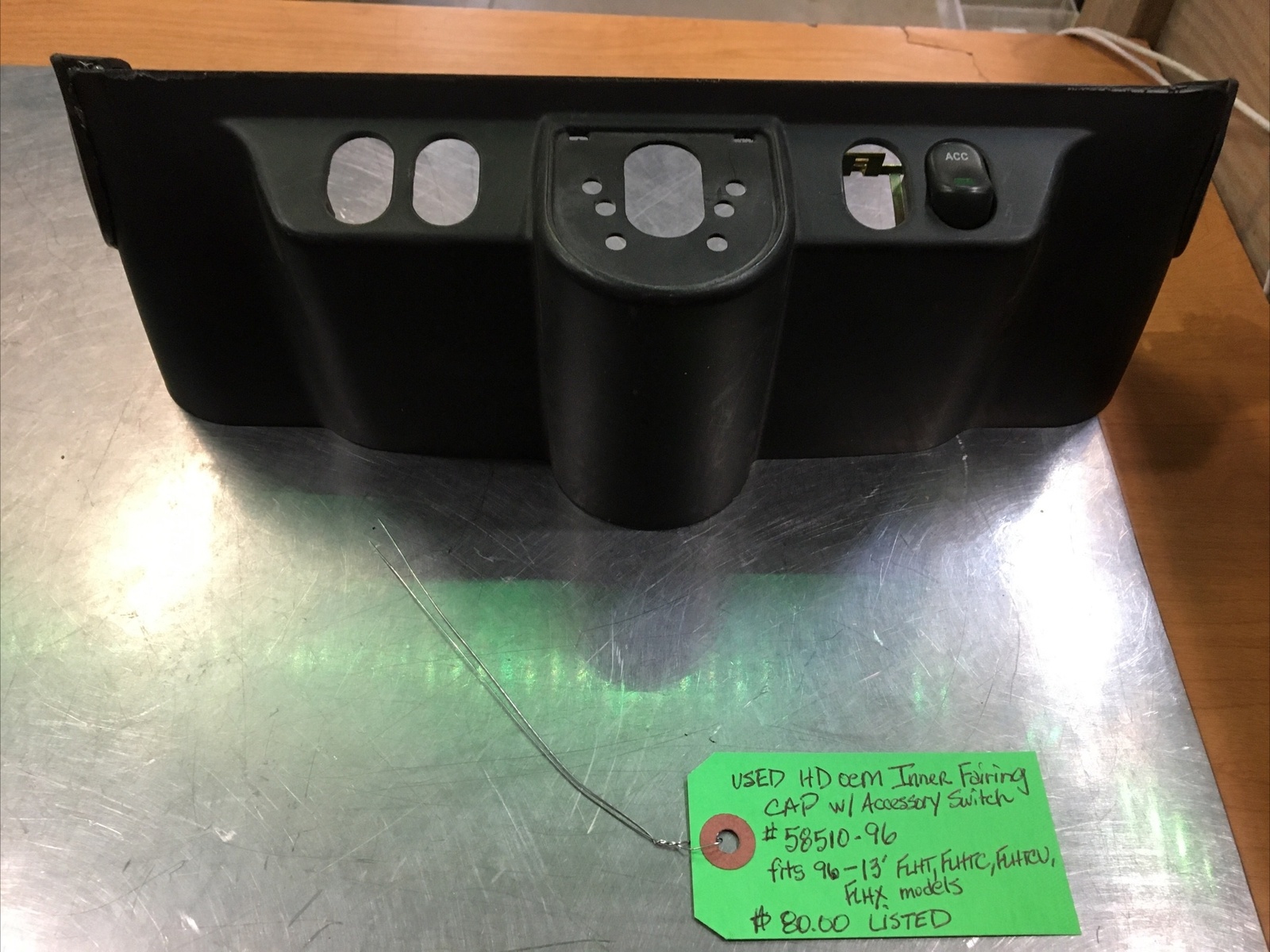 Harley Davidson oem Inner Fairing Cap W/Accessory Switch