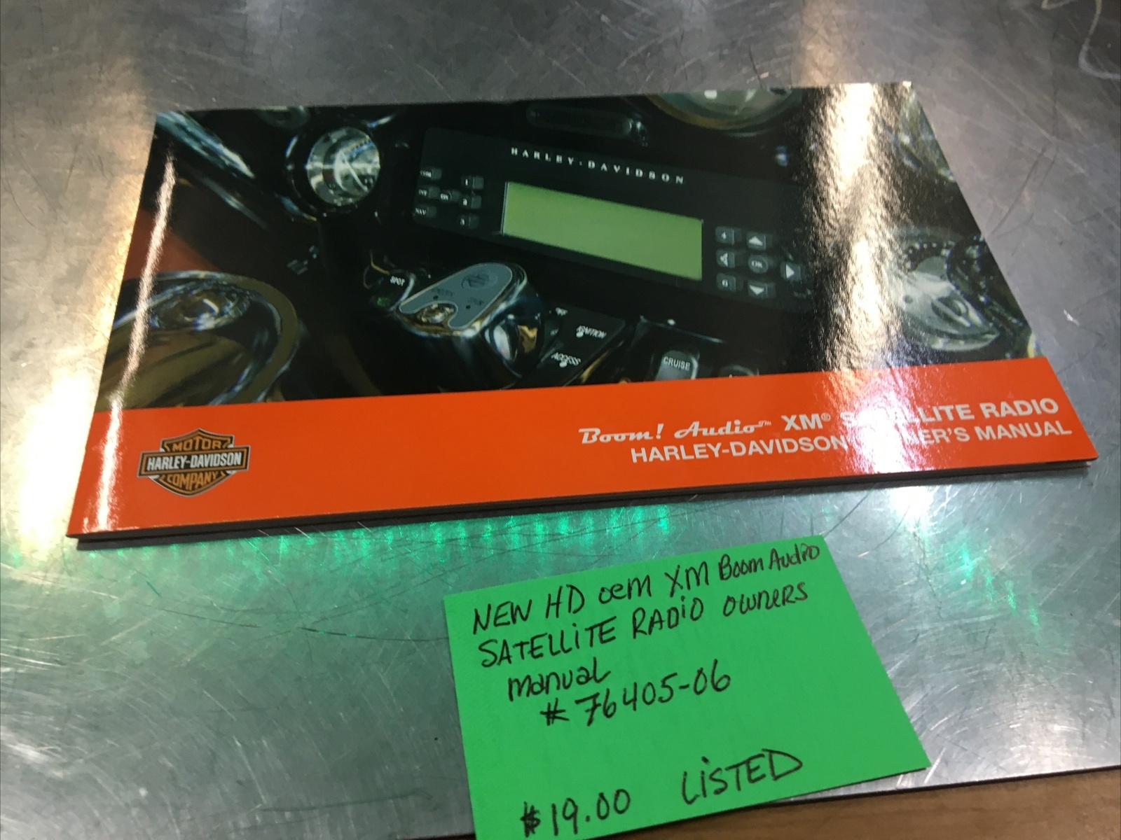 Harley Davidson oem Boom Audio XM Satellite Radio Owners