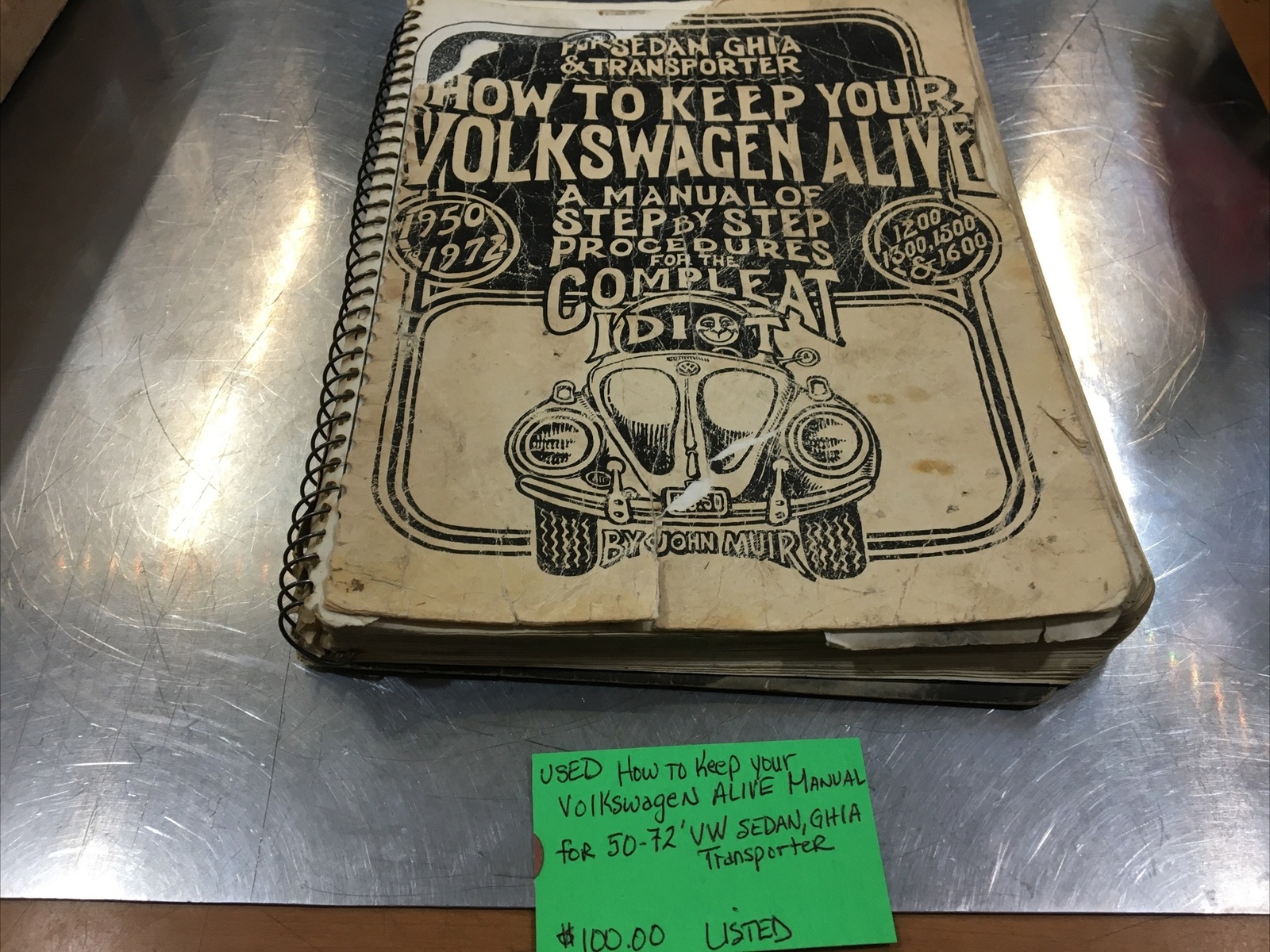 How To Keep Your Volkswagen Alive Manual  | Knobtown Cycle
