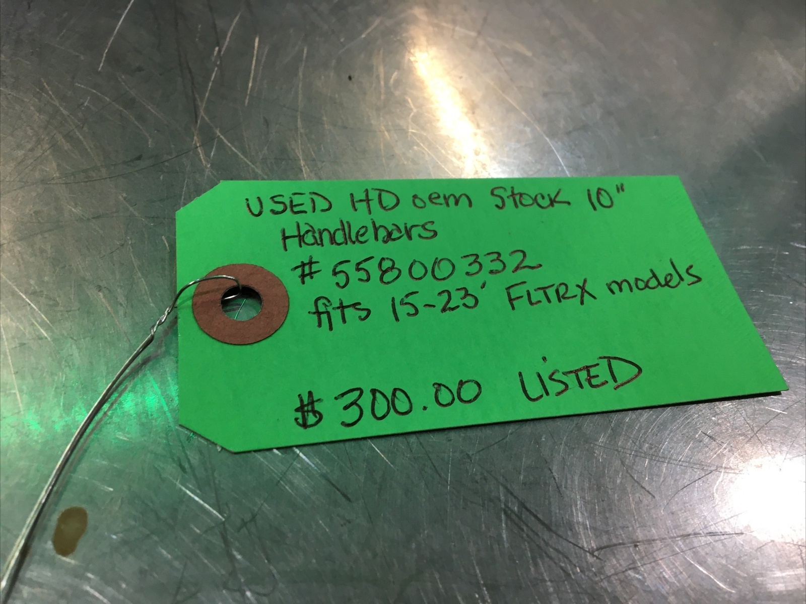 Harley Davidson oem Stock 10” Handlebars #55800332