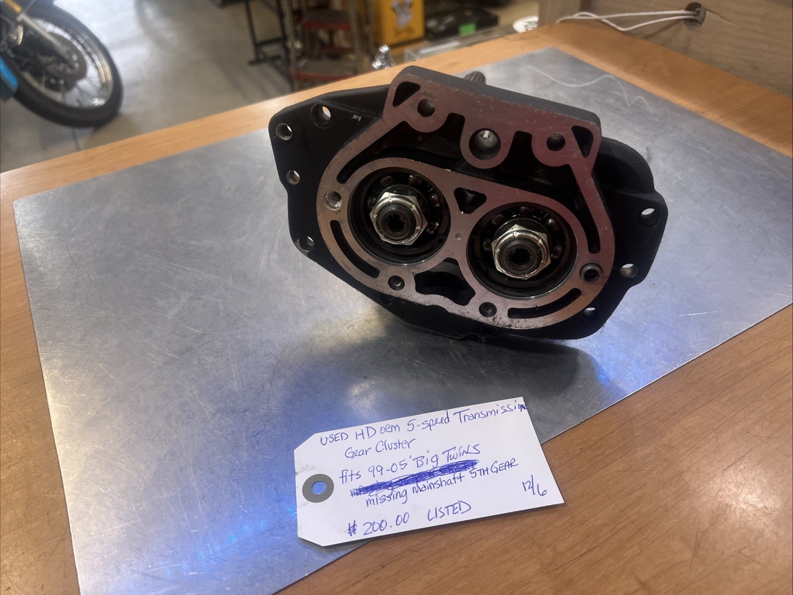 Harley Davidson oem 5-Speed Transmission Gear Cluster