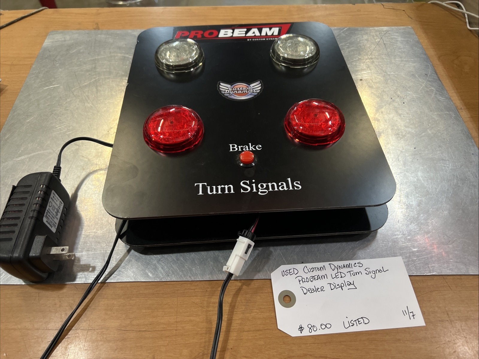 Probeam LED Turn Signal Dealer Display | Knobtown Cycle